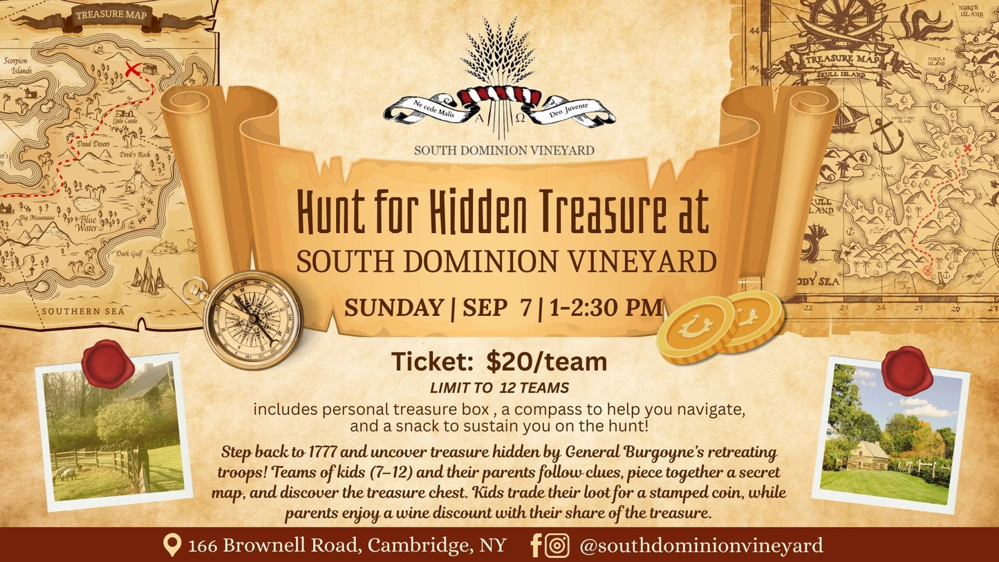 Treasure Hunt at the Vineyard
