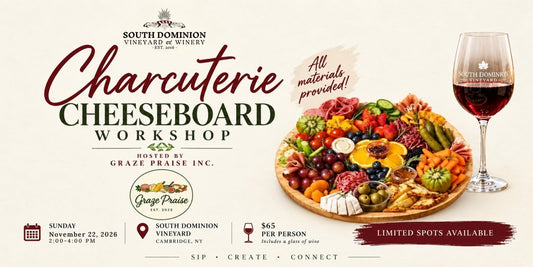 Sip, Create & Connect: Charcuterie Cheeseboard Workshop