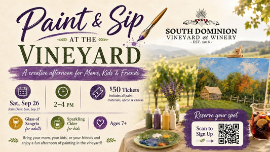 Paint & Sip at the Vineyard