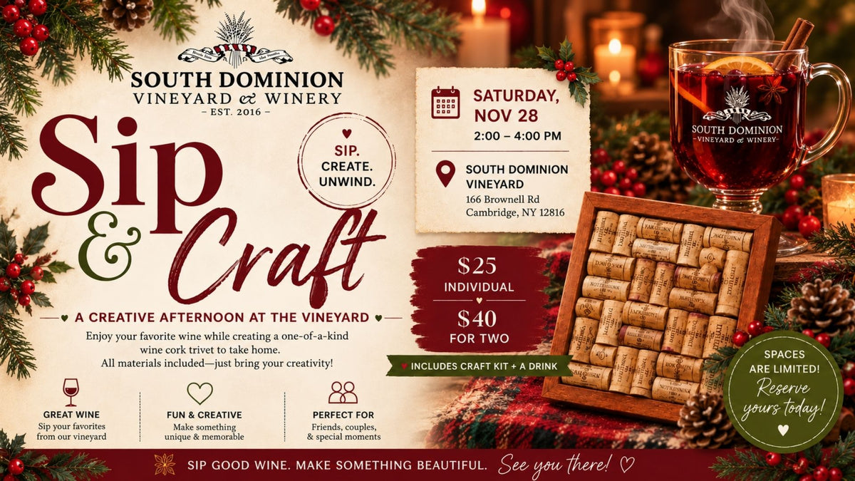 Sip & Craft: Wine Cork Trivet Workshop