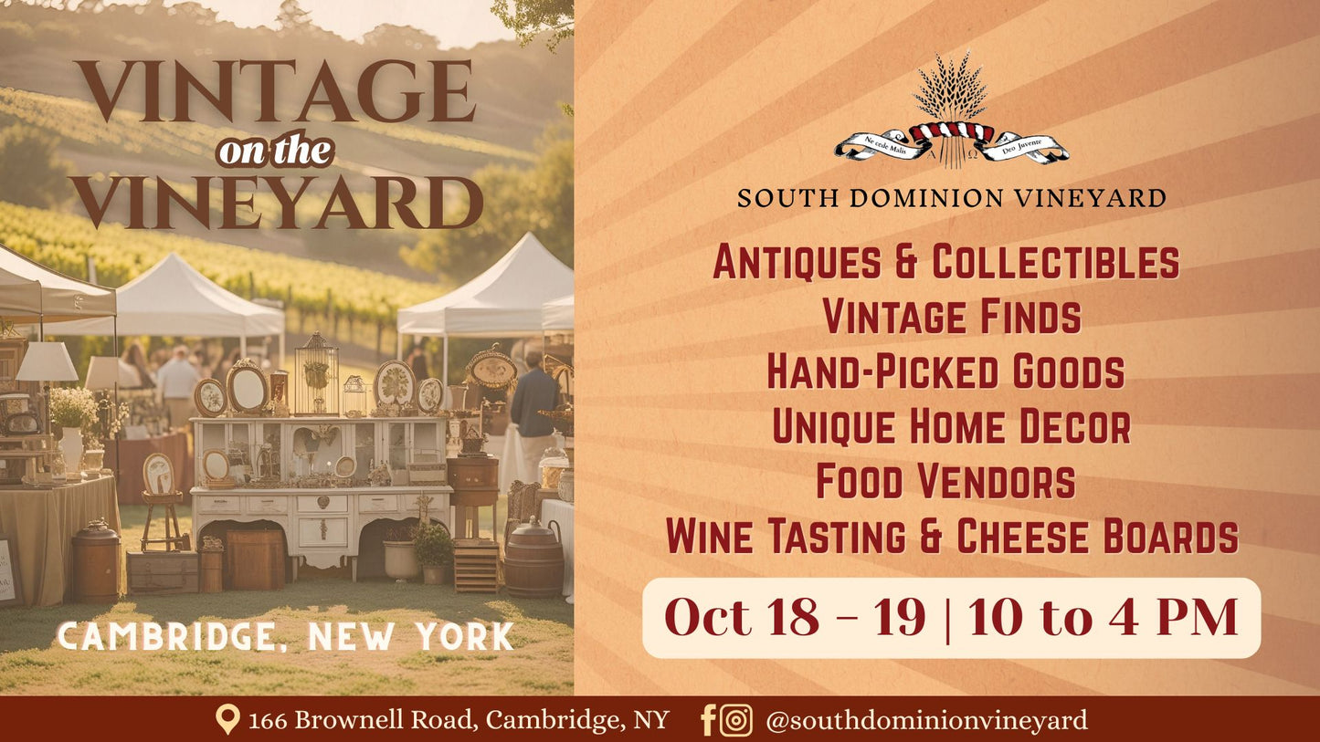 Vintage at the Vineyard (Vendor Fee)